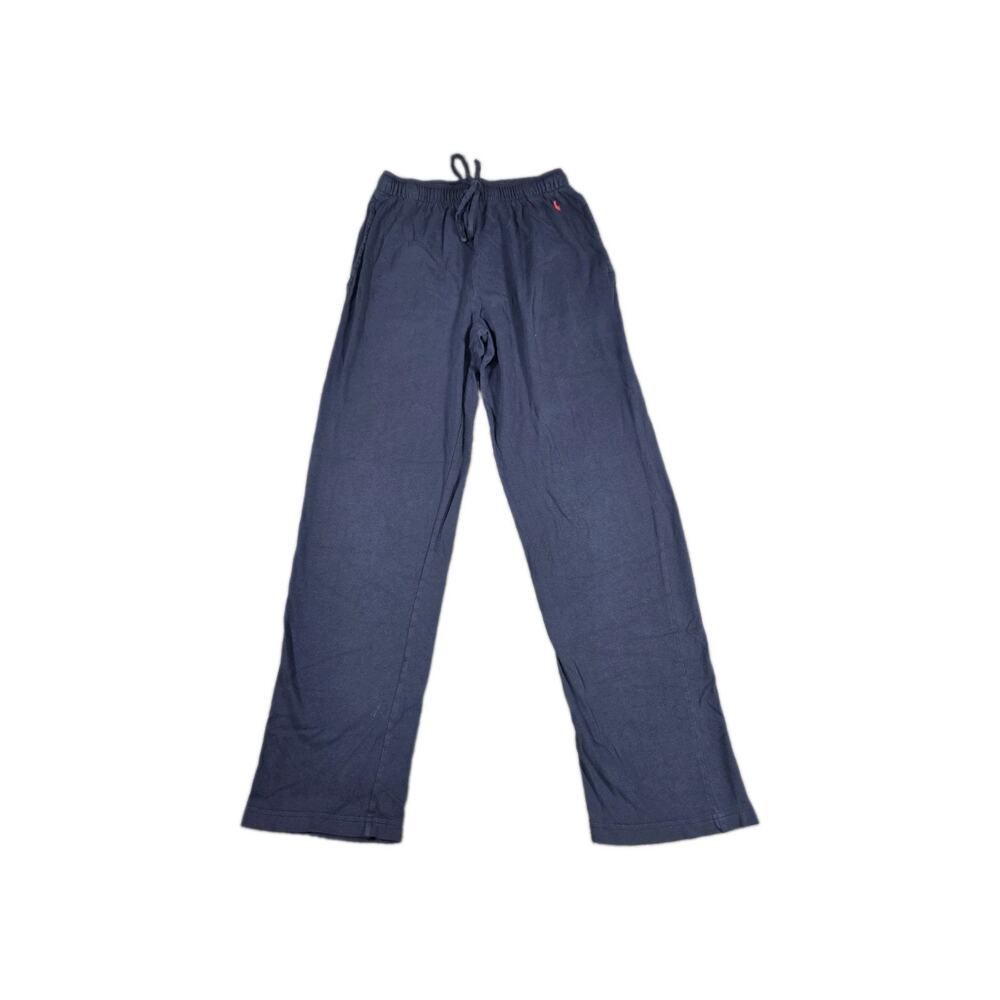Polo Ralph Lauren Men’s Blue Pajama Pants S Drawstring Loungewear Red Pony Logo